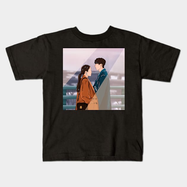 Goblin Korean Drama Kids T-Shirt by ayshatazin